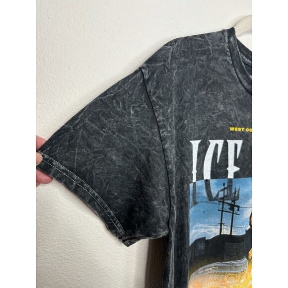 Ice Cube Sz M It Was A Good Day T-Shirt Black Mineral Wash Distressed Cotton - Picture 5 of 8